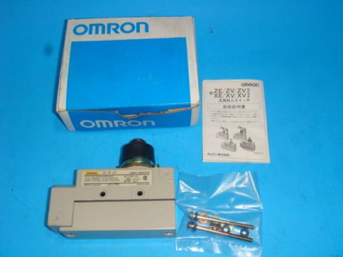New omron limit switch and actuator 15 a model ze-n-2s new in box for sale