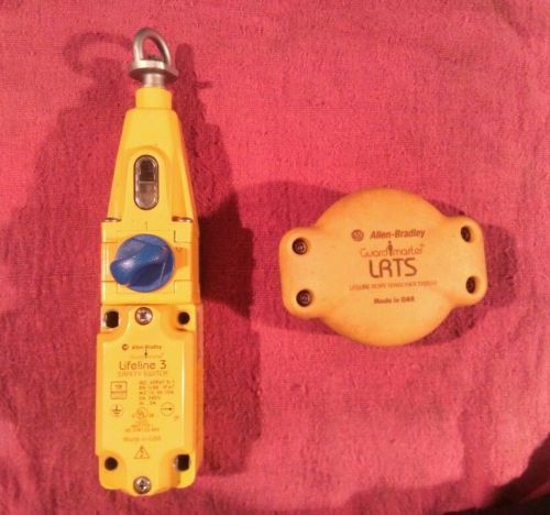 Allen bradley 440e-d13120 lifeline 3 cable safety switch ser. b w/ tensioner for sale