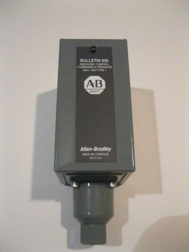 Allen bradley 836-c4 pressure control switch,175 psi max. , ser. a, bulletin 836 for sale