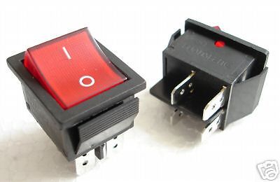 High Quality Power Rocker Switch with Lamp #1905
