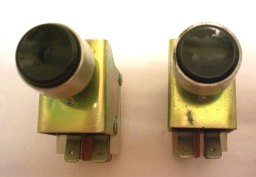 2.Pushbutton Switches, BURGESS, DPDT, 10Amps? 250V AC Made in USA