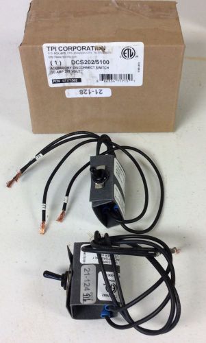 Tpi Corporation Dcs202/5100 Accesory Disconnect Switch
