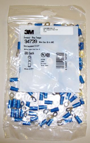 100 x 3m 94739 terminal-ring tongue blue 16-14 awg for sale