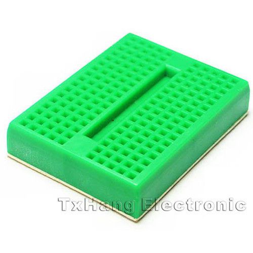 10pcs mini green solderless prototype breadboard 170 tie-points f arduino shield for sale