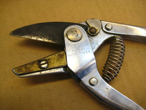 Vintage Stanley Snippers No PA8T Made In USA