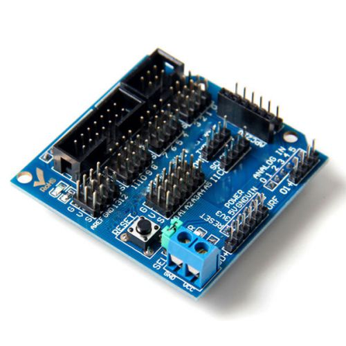 1PC Sensor Shield V5 V5.0 For Arduino APC220 Bluetooth Analog Module Servo HM
