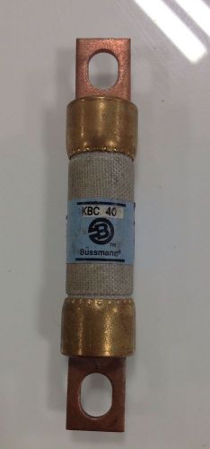 Bussmann fuse lot of  5  kbc 40 for sale