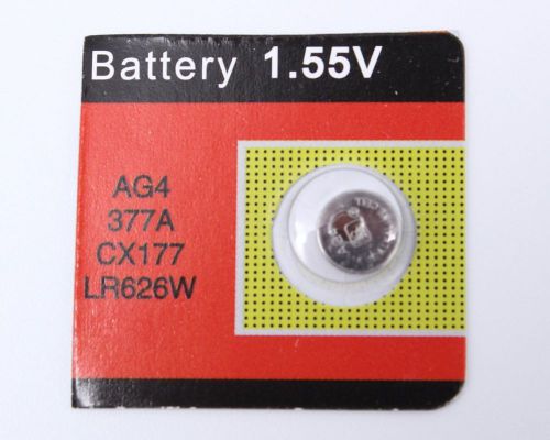 10PCS AG4 Button batteries Replace 377A/LR626 Battery 1.55V