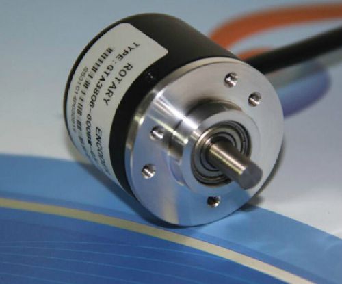 Incremental photoelectric rotary encoder 400p/r ab phase 5-24v for sale