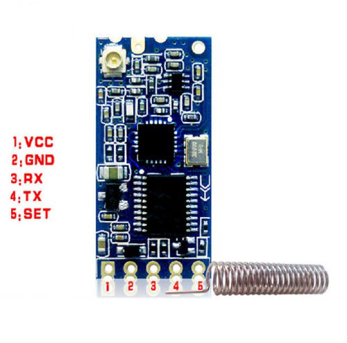 Hot sale 433mhz hc-12 si4463 wireless serial port module 1000m replace bluetooth for sale