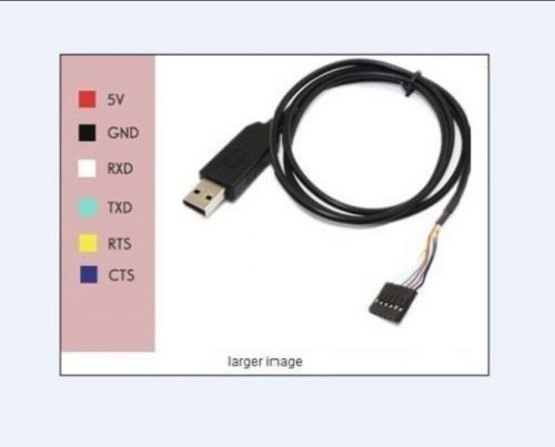 6pin ftdi ft232rl usb to serial adapter module usb to ttl rs232 arduino cable for sale