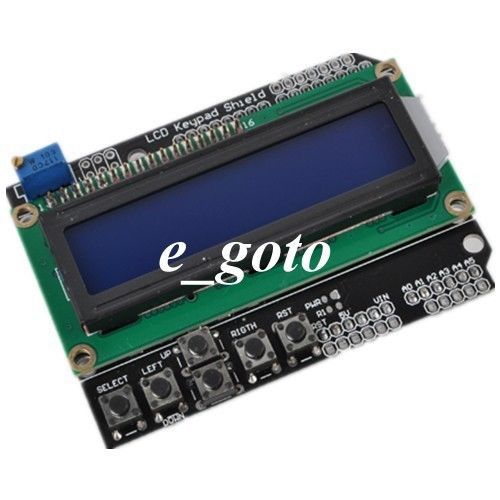 1602 LCD LCD1602 Keypad Board Shield Blue Backlight For Arduino Mega2560 UNO R3