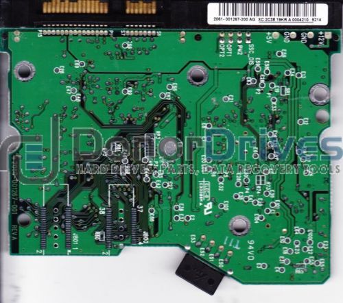 Wd2000jd-22hbb0, 2061-001267-200 ag, wd sata 3.5 pcb + service for sale