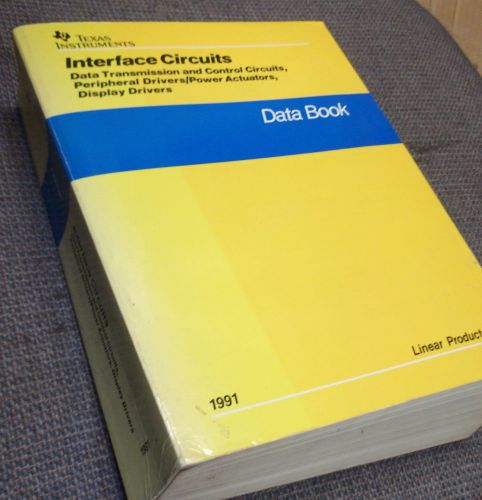 TI Databook INTERFACE CIRCUITS 1991 FAMILY