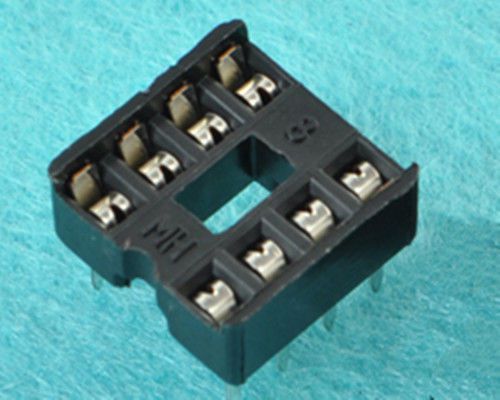 5pcs dip8 ic socket adaptor solder type socket dip-8 8 pins dip for sale