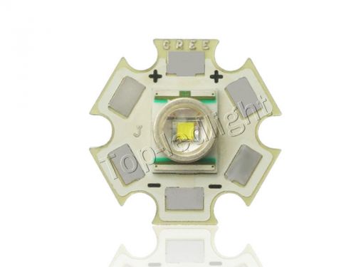 2x 3w bright white cree xre xr-e p4 high power led light lamp emitter 20mm pcb for sale