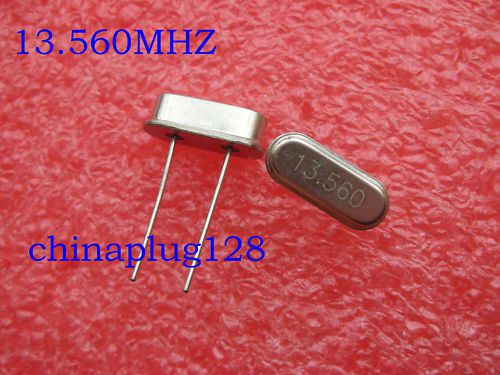 20PCS 13.56MHz / 13.560 MHZ Crystal Oscillator HC-49S NEW (&amp;19)