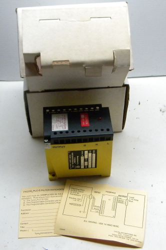 TYCOR PLC1201S1-X LINE VOLTAGE FILTER 120 V 1 AMP NOS WITH DIRECTIONS