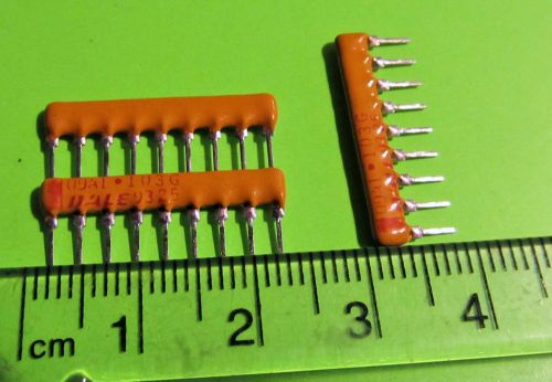 Thick Film  Resistor Networks,Dale,09A1 103G,9 Pin SIP,20 Pcs