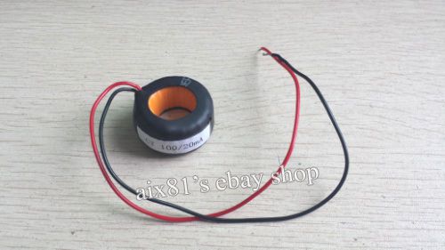 Precision ac current transformer coil pzct 100a / 20ma for sale