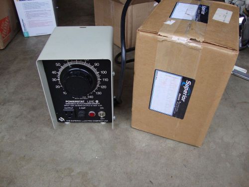 Superior powerstat l21c variable autotransformer voltage regulator nos for sale