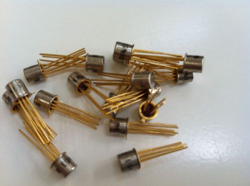 2n6304 silicon rf npn, to-72, uhf general purpose low nois lot of 4 for sale