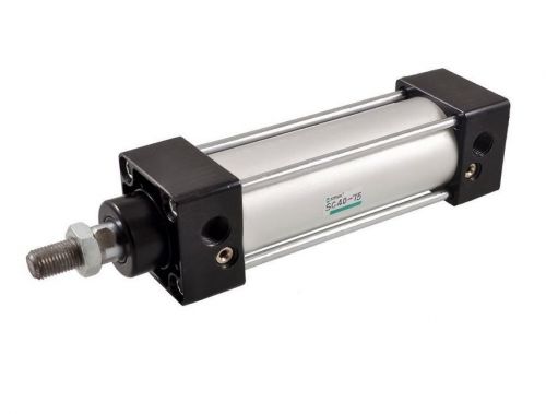 Sc40-75 single rod double action pneumatic air cylinder for sale