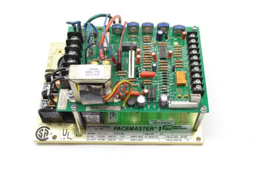 Cleveland controls mpa-09035 pacemaster 1 2hp dc 230v-ac motor drive b438525 for sale