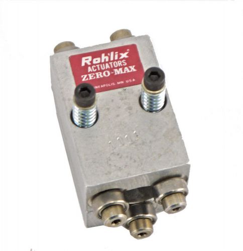 ZERO-MAX Roh’lix 1111 Linear Actuator Coupler Axial Load Bearing 3/8” 15lbs .10”