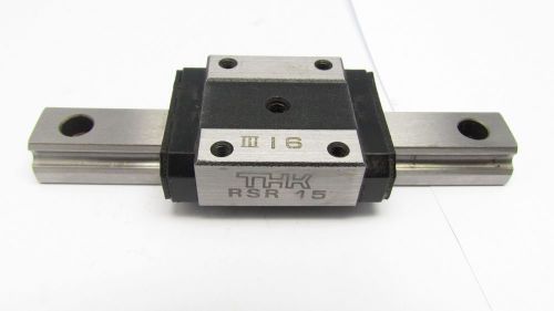 THK RSR 15 OL:96.20mm  Linear Slide Rail ,RAIL WIDTH 9mm,G 20.07mm