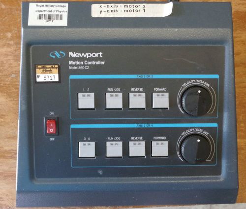 Newport Optics 860-C2 motion controller for actuators and rotary stages