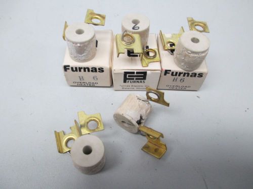 LOT 5 NEW FURNAS H6 THERMAL OVERLOAD HEATER ELEMENT D267192