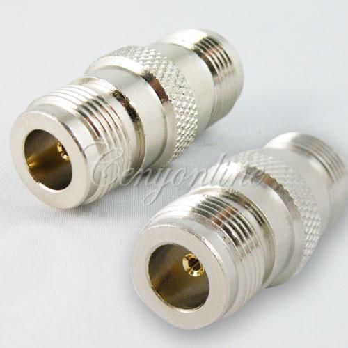 N Female to Female F/F Coaxial RF Jack Adapter Connecter Coupler Cable US New