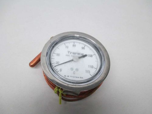 New trerice 52-2455 dial thermometer temperature 0-115c gauge d355798 for sale