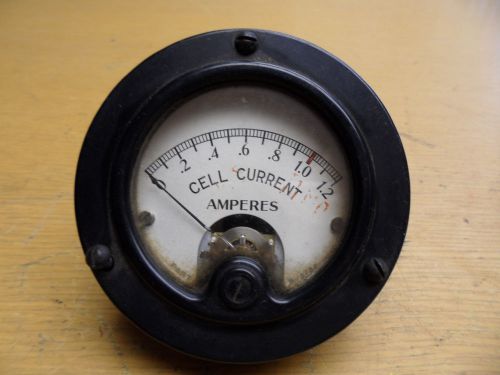Vintage Cell current 0-1.2 amperes