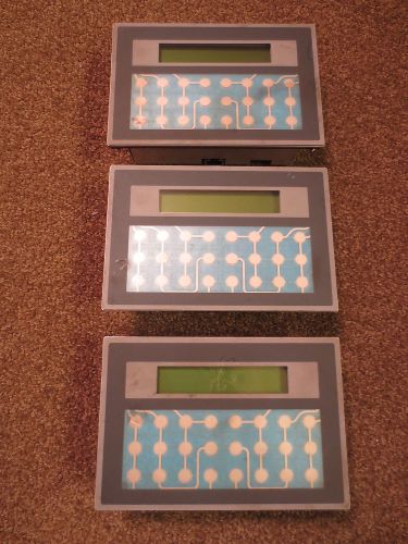 Maple systems oit-3165a00 operator panel w. 2x20 backlit lcd oit3165 for sale