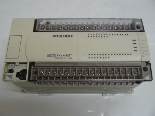 MITSUBUSHI FX2N-48MT PLC MODULE 48I/O 85-264VAC 50/60HZ 50VA