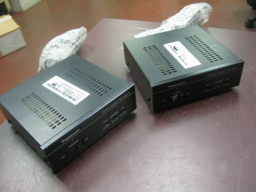 Lot (2) PANASONIC Power Supply Camera Amplifier NP-002-2 NEW UNUSED