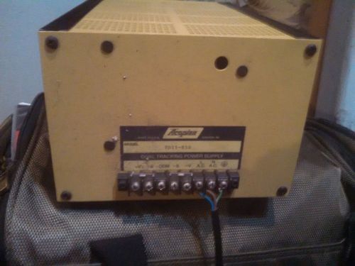 ACOPIAN TD15-850 DUAL TRACKING POWER SUPPLY, Parts or Repair