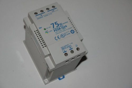 IDEC PS5R-Q24 75W OUTPUT 3.1A 24VAC IN 1.1A 240VAC POWER SUPPLY