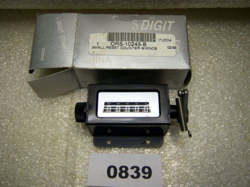 (0839) 5 Digit Counter w/ reset ORS-10245-B