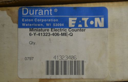 Durant Eaton Corporation Miniature Electric Counter 6-Y-41323-406-ME-Q