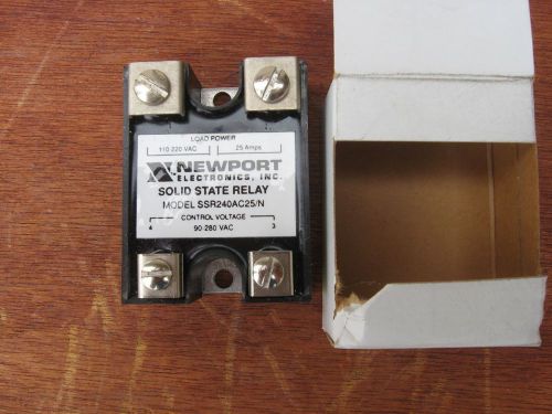 Newport solid state relay ssr240ac25a for sale