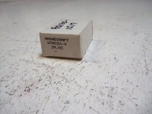 MAGNECRAFT W78CSX-3 RELAY *NEW IN BOX*