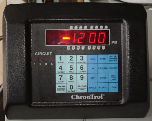 ChronTrol XT 4 F programmable microprocessor-base timer for 120VAC appliances