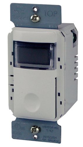 WATT STOPPER TS-400-W Time Switch, Programmable, 800W, LCD, White