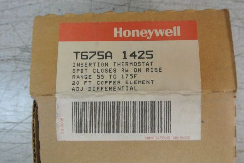 HONEYWELL T675A 1425 INSERTION THERMOSTAT LOT OF 2