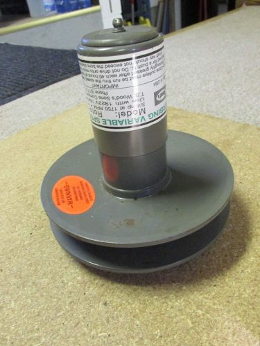 WOOD&#039;S ROTO-CONE 60Wx5/8 GERBING VARIABLE SPEED PULLEY GREAT CONDITION!!!