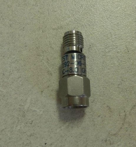 Midwest Microwave SMA Attenuator ATT-0292-06-000-02 to DC to 8 GHz