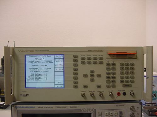 WAVETEK 3600D WITH CCM-CDMA-800